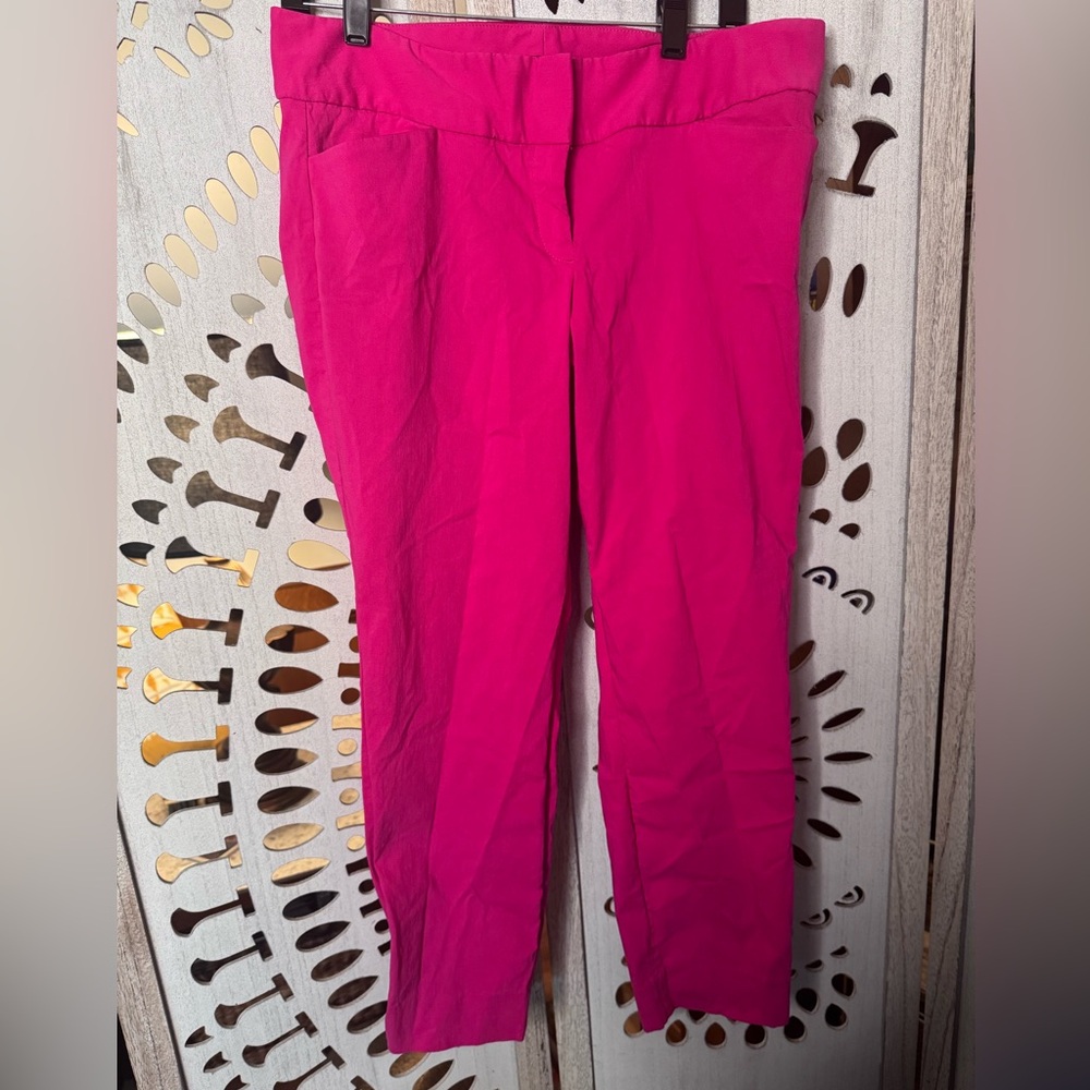 The Limited Fuchsia Ankle Pants